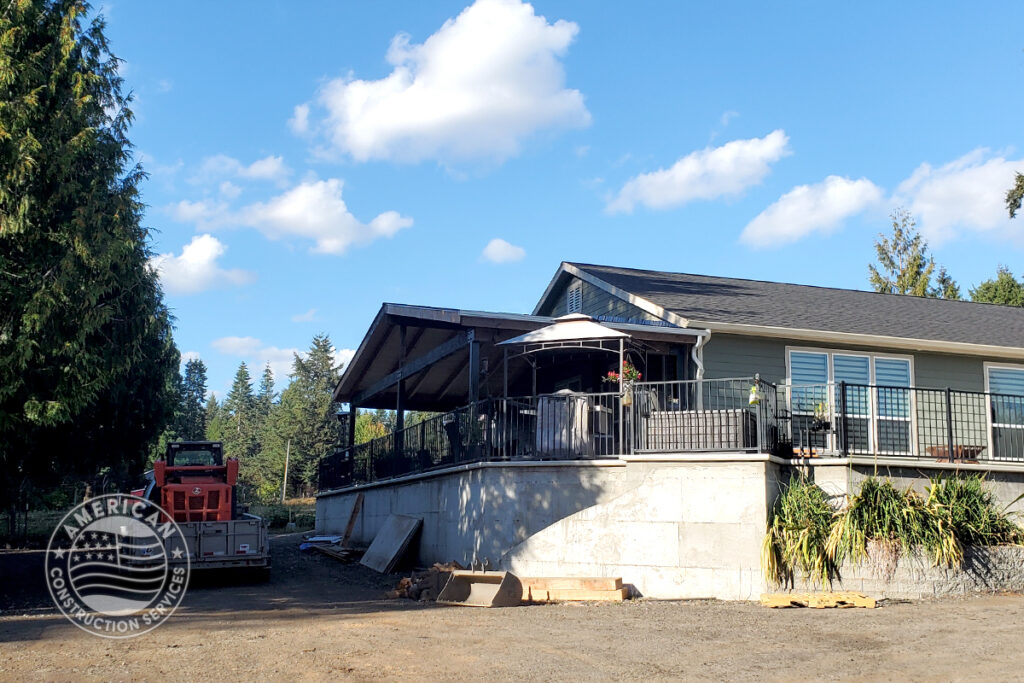 Deck Cover by American Construction Services, Corp.